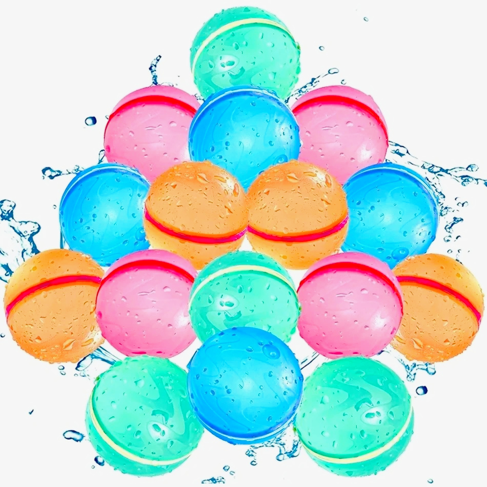 Water Balloon Magnetic Reusabl - مراجعة Kids Outdoor Water Play وسعره