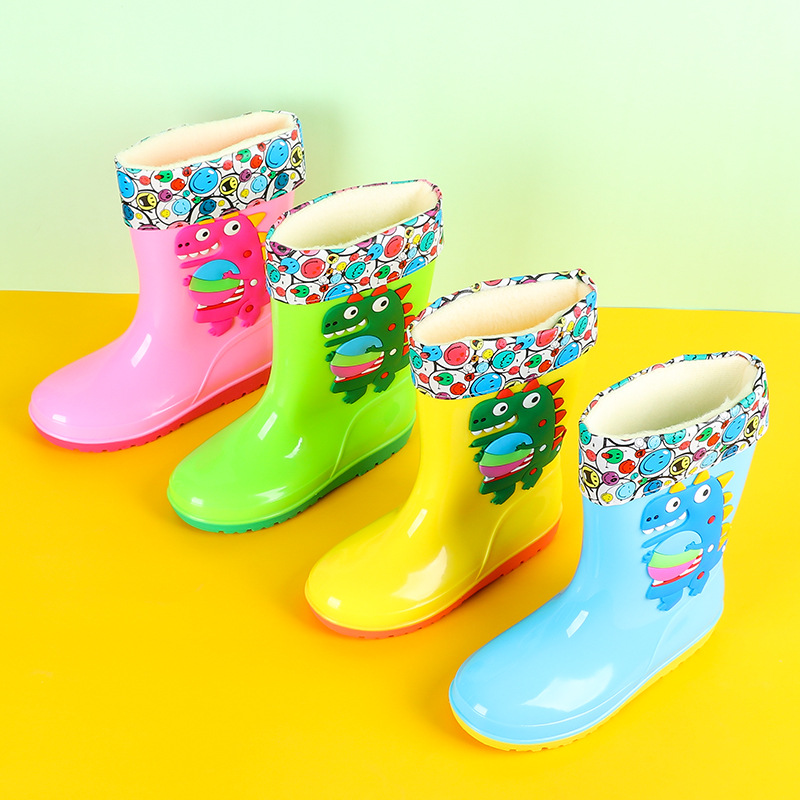 Kids Dinosaur Rain Boots Child - مراجعة Kids Outdoor Water Play وسعره