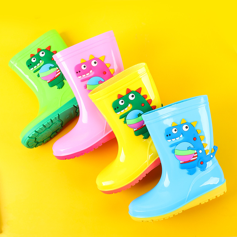 Kids Dinosaur Rain Boots Child - مراجعة Kids Outdoor Water Play وسعره
