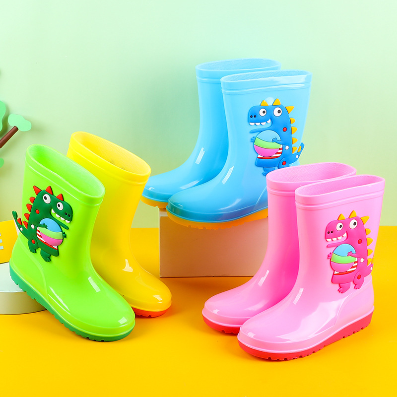 Kids Dinosaur Rain Boots Child - مراجعة Kids Outdoor Water Play وسعره