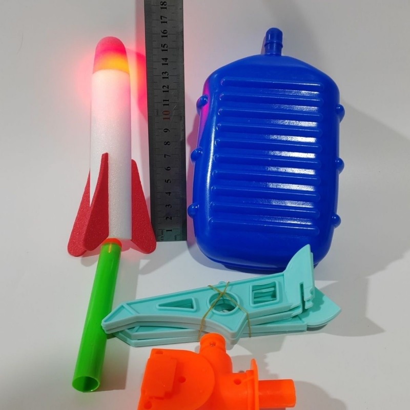 Kid Air Rocket Foot Pump Launc - مراجعة Kids Outdoor Gear وسعره