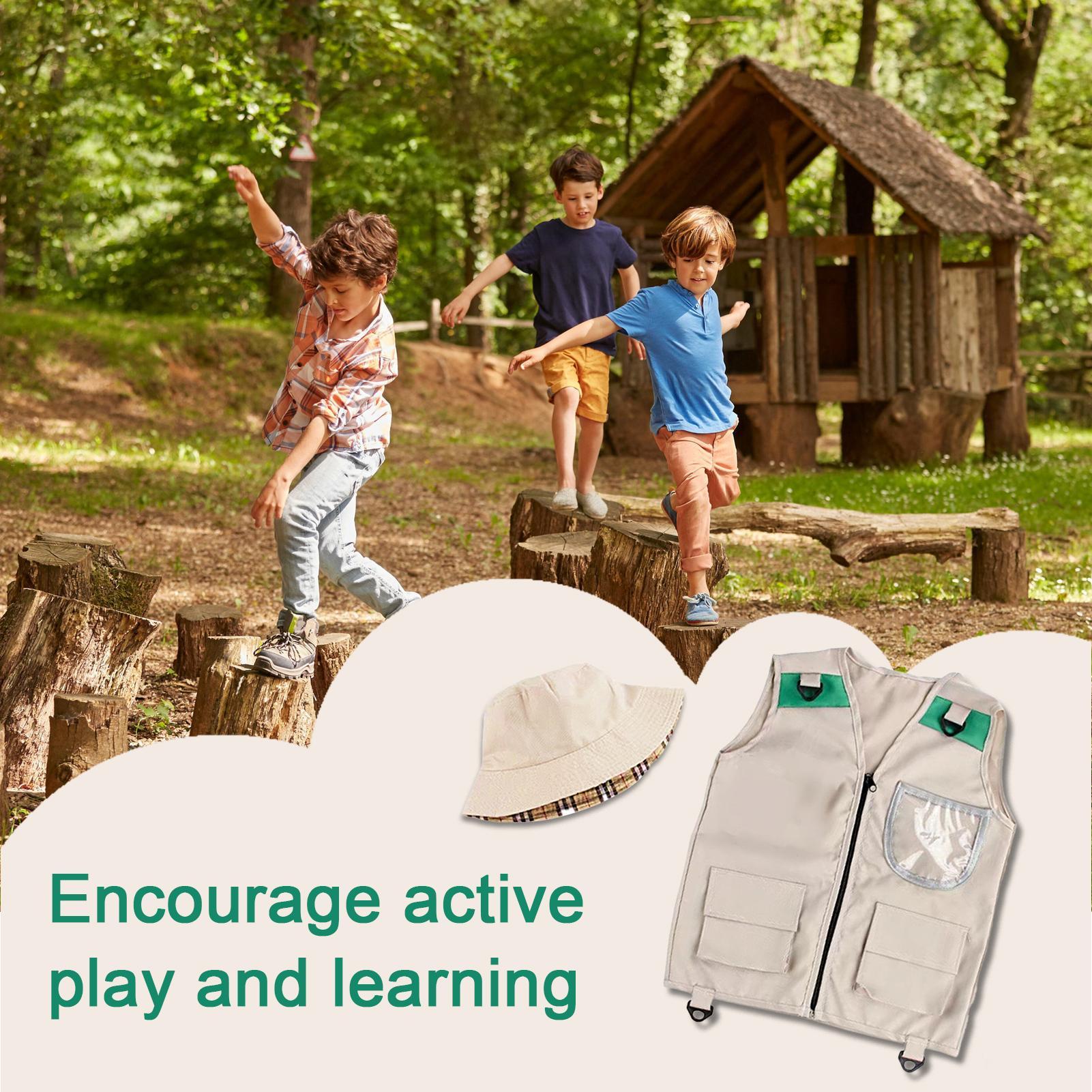 Kids Fishing Vest Washable Tod - مراجعة Kids Outdoor Zoo وسعره