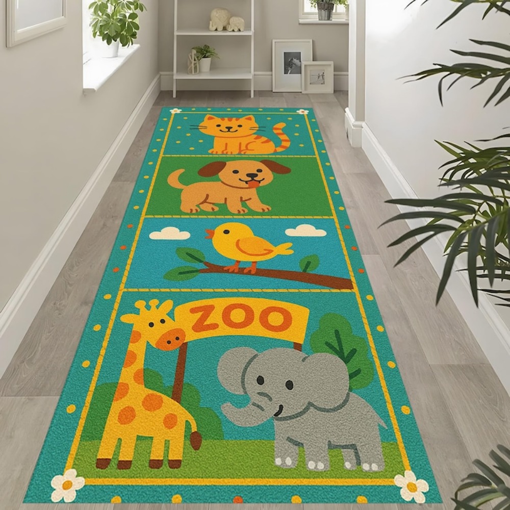 Kids Zoo Animal Pattern Runner - مراجعة Kids Outdoor Zoo وسعره
