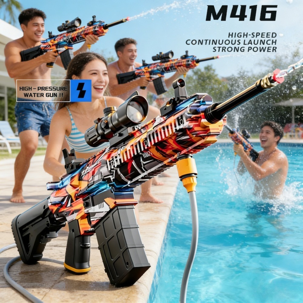 M416 High-Pressure Electric Wa - مراجعة Kids Outdoor Car وسعره
