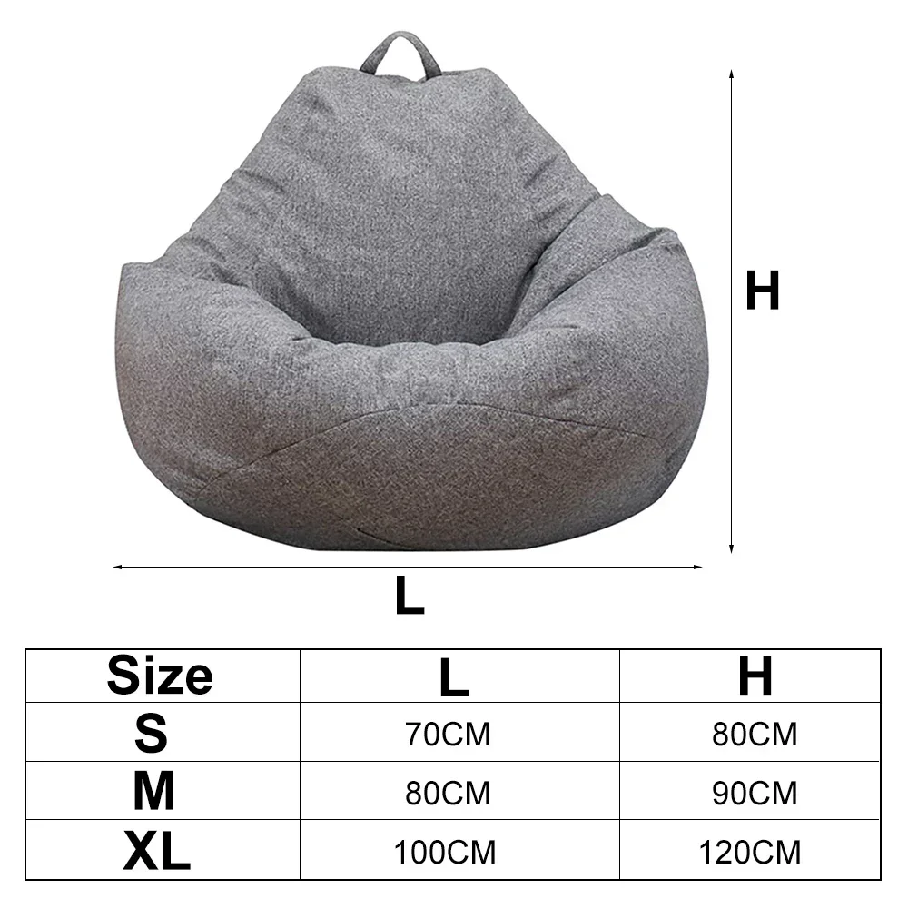 Large Bean Bag Chair Sofa Cove - مراجعة Kids Outdoor Bean Bag Chair وسعره