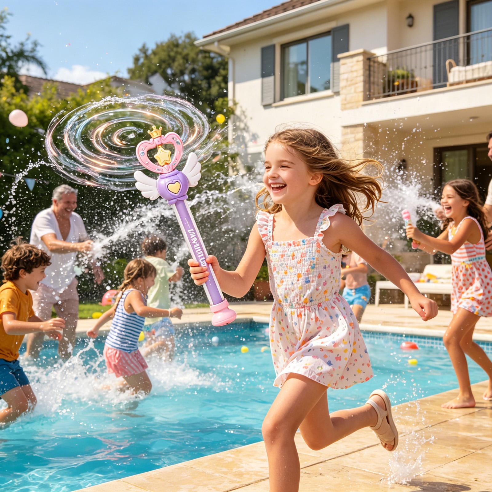 Water Toys For Kids Pull-out B - مراجعة Kids Outdoor Fairy Garden وسعره