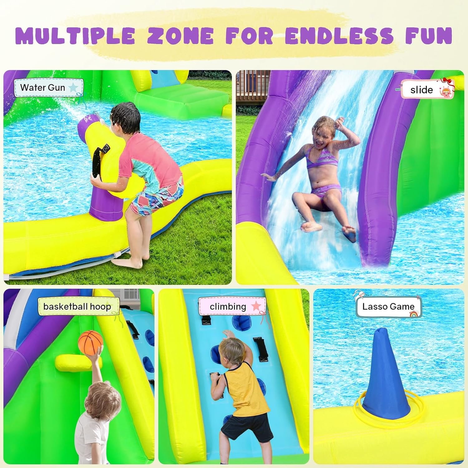 13x14FT Inflatable Bounce Hous - مراجعة Kids Outdoor Play وسعره