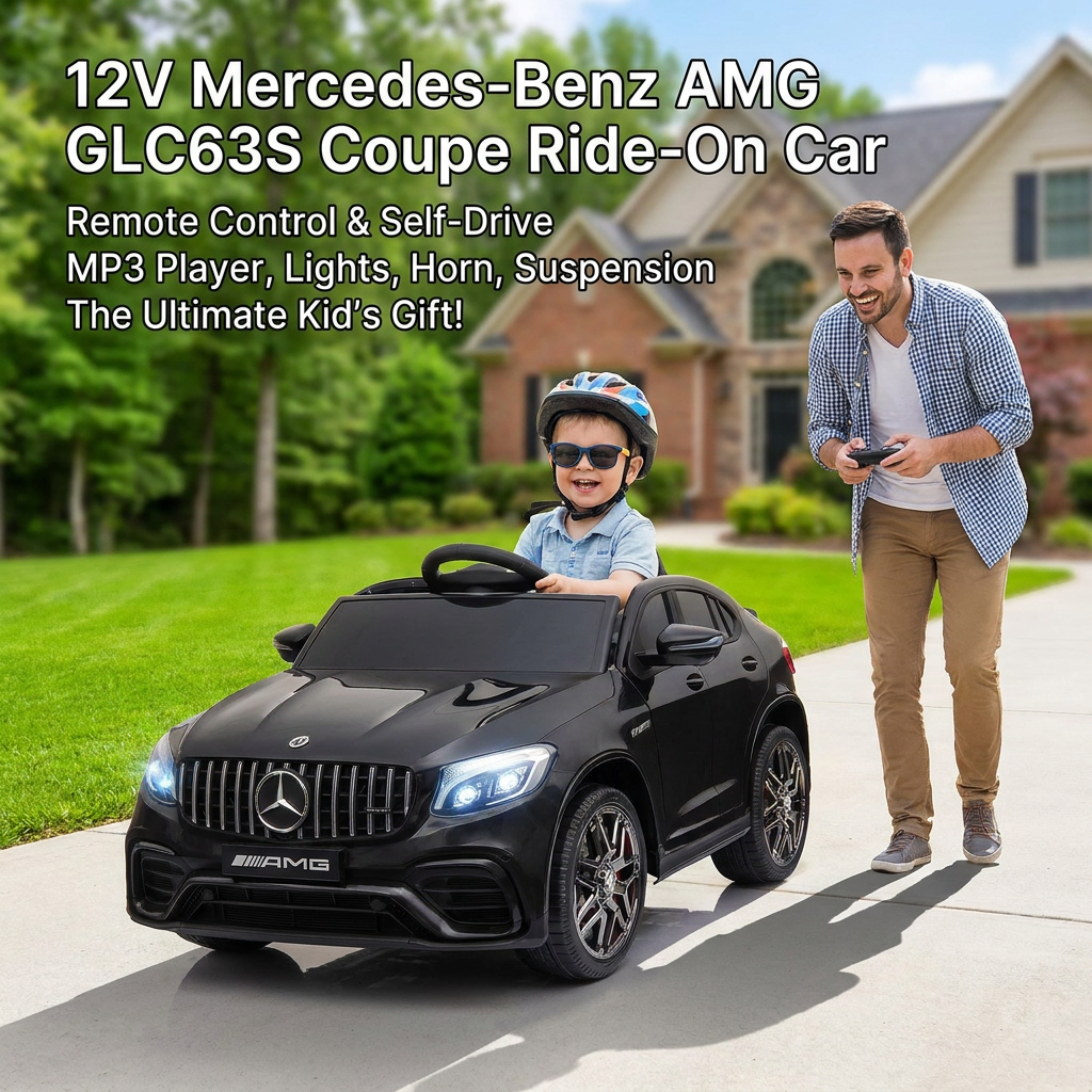 12V Kids Electric Car Mercedes - مراجعة Kids Outdoor Car وسعره