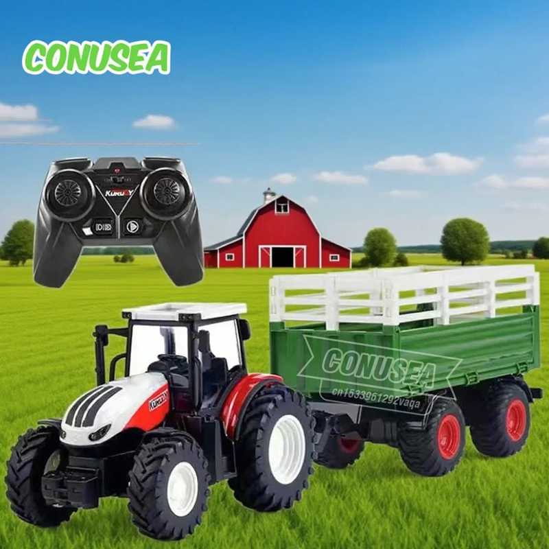 Remote Control Tractor RC Farm - مراجعة Kids Outdoor Vehicles وسعره
