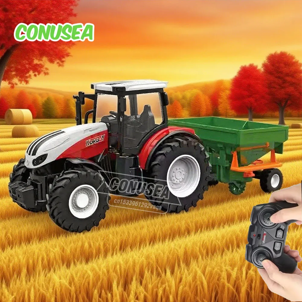 Remote Control Tractor RC Farm - مراجعة Kids Outdoor Vehicles وسعره