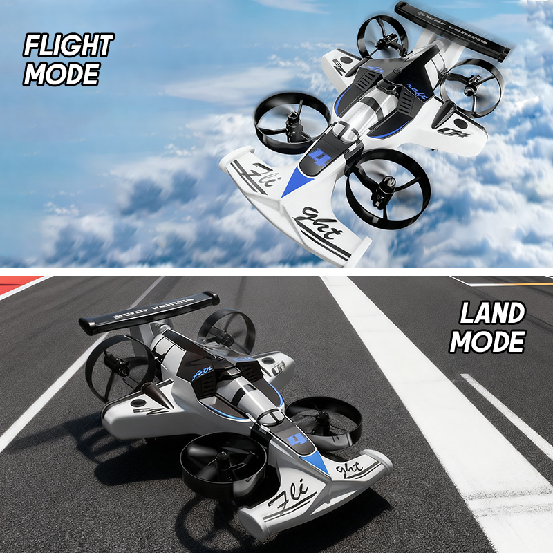 2in1 Mini Drone Air-Ground Fly - مراجعة Kids Outdoor Car وسعره