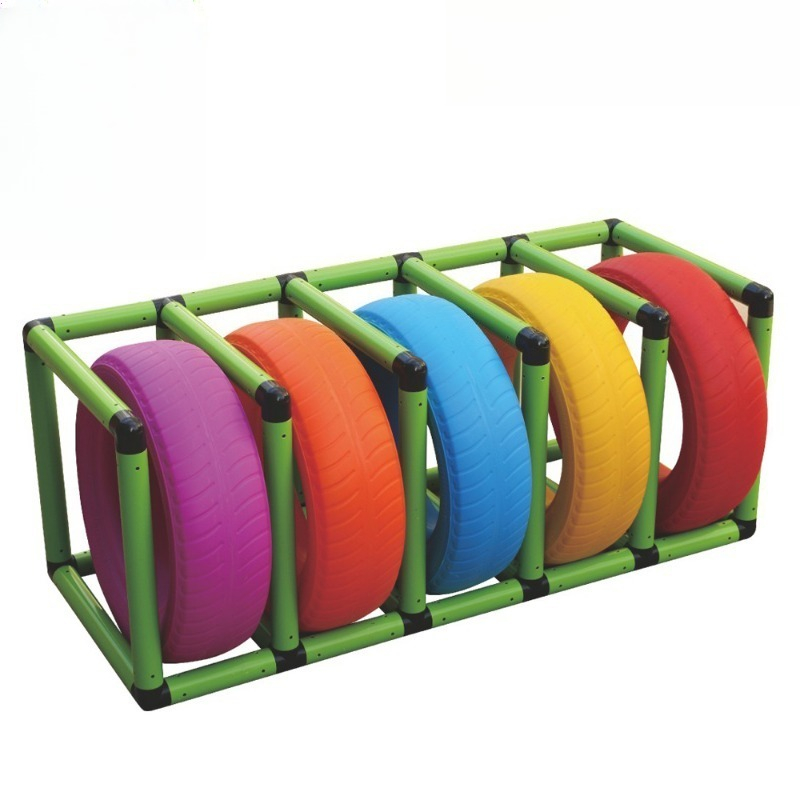 Rotomolding Playground Tire Cl - مراجعة Kids Outdoor Obstacle Course Equipment وسعره