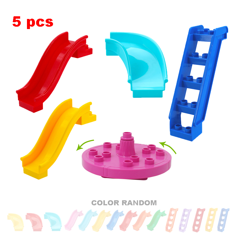 Big Building Blocks Playground - مراجعة Kids Outdoor Swing And Slide وسعره