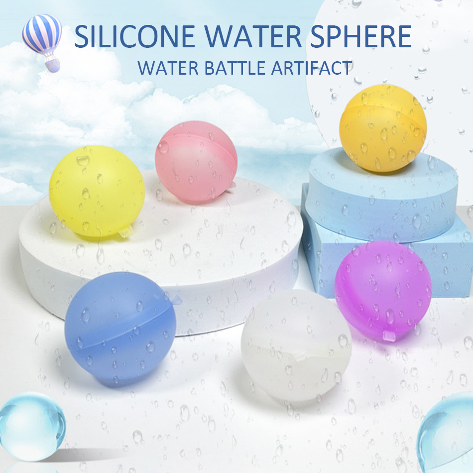 New Reusable Water Balloons Re - مراجعة Kids Outdoor Water Play وسعره