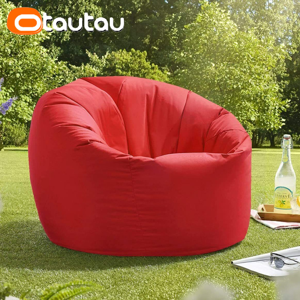 OTAUTAU Outdoor Waterproof Bea - مراجعة Kids Outdoor Bean Bag Chair وسعره