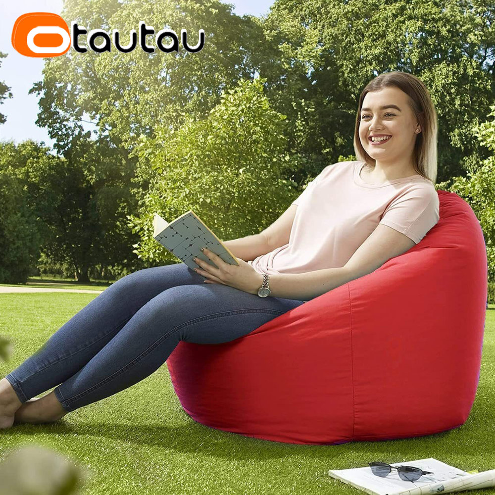 OTAUTAU Outdoor Waterproof Bea - مراجعة Kids Outdoor Bean Bag Chair وسعره