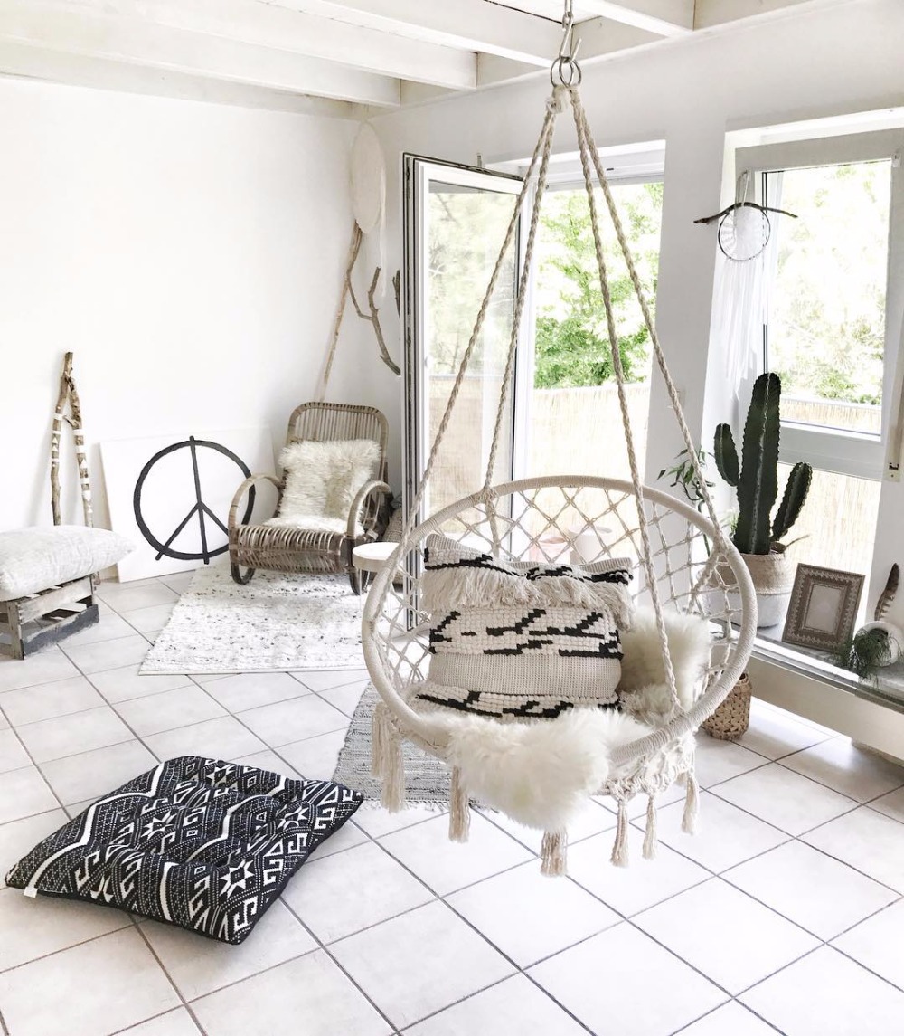 2025 Nordic Garden Handmade Kn - مراجعة Kids Outdoor Swing Chair وسعره