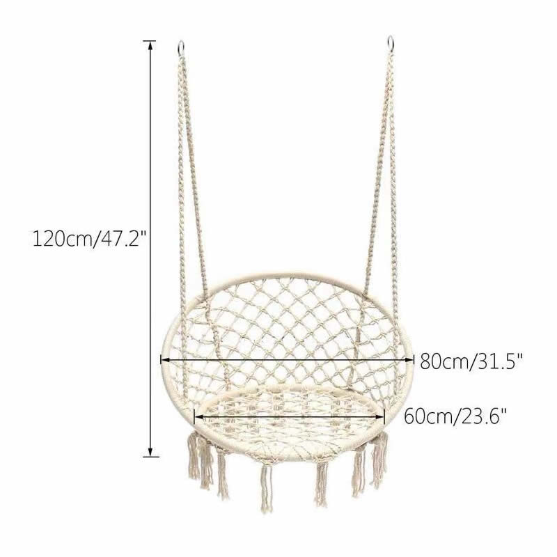 2025 Nordic Garden Handmade Kn - مراجعة Kids Outdoor Swing Chair وسعره