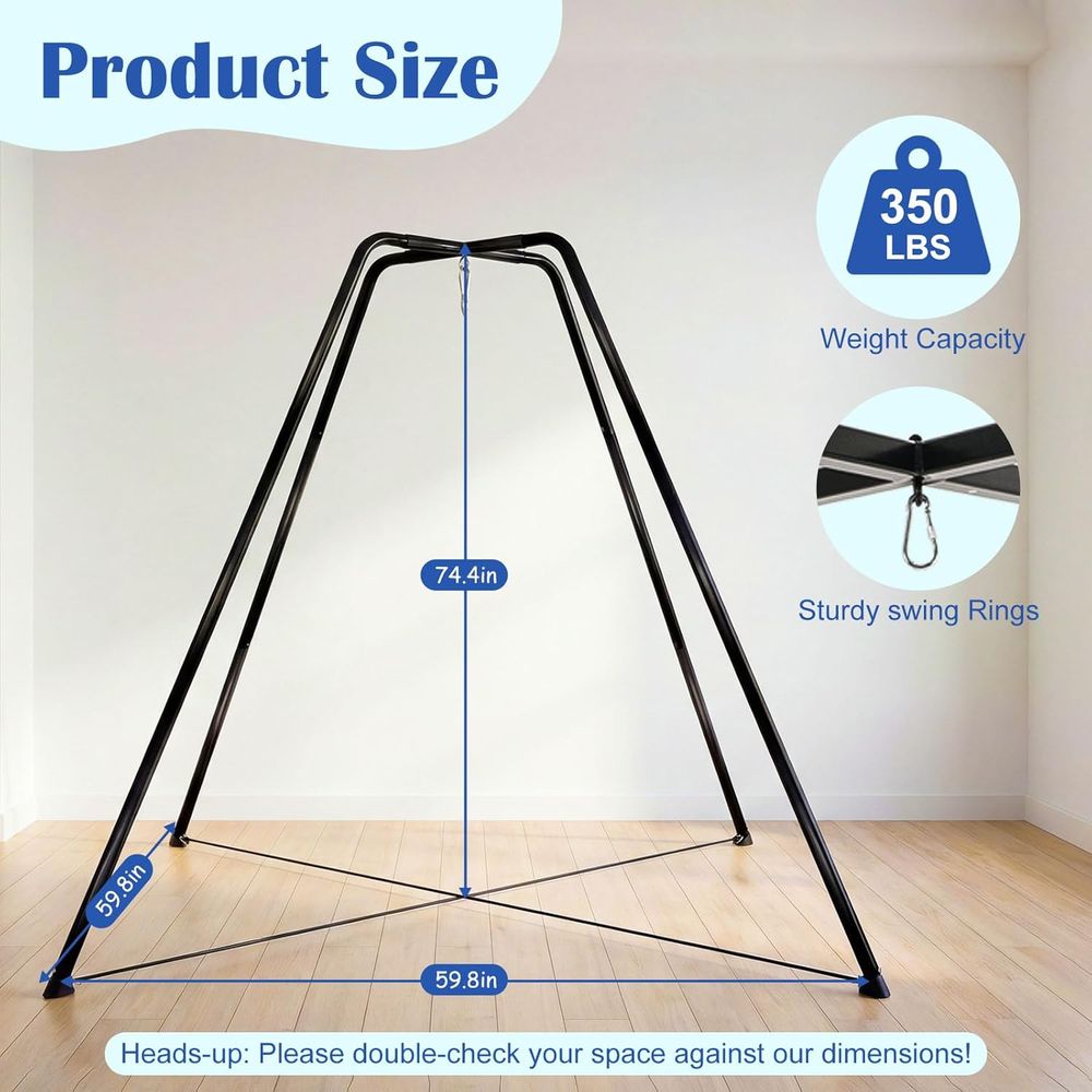 Indoor-Outdoor Metal Hammock S - مراجعة Kids Outdoor Hammock Swing وسعره