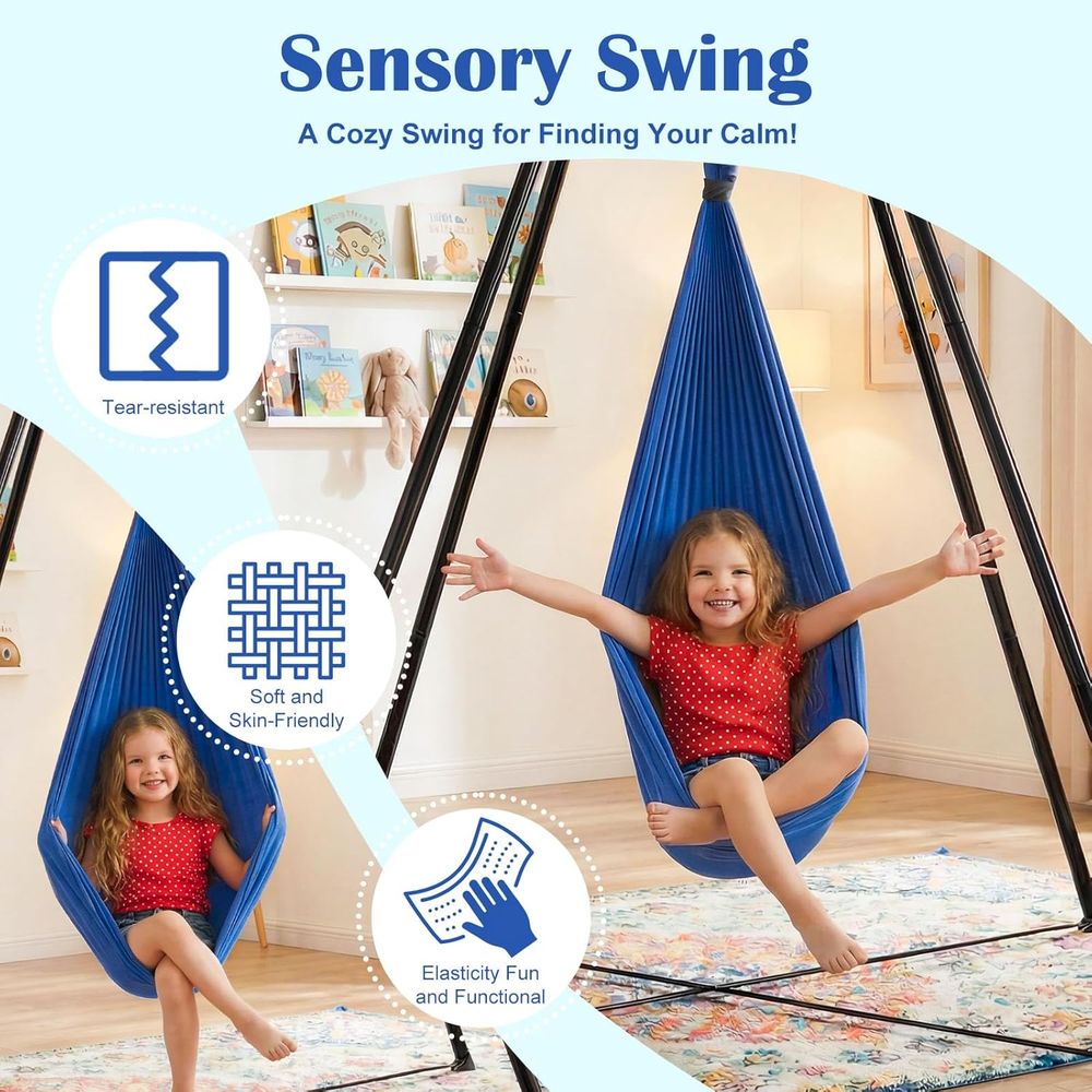 Indoor-Outdoor Metal Hammock S - مراجعة Kids Outdoor Hammock Swing وسعره