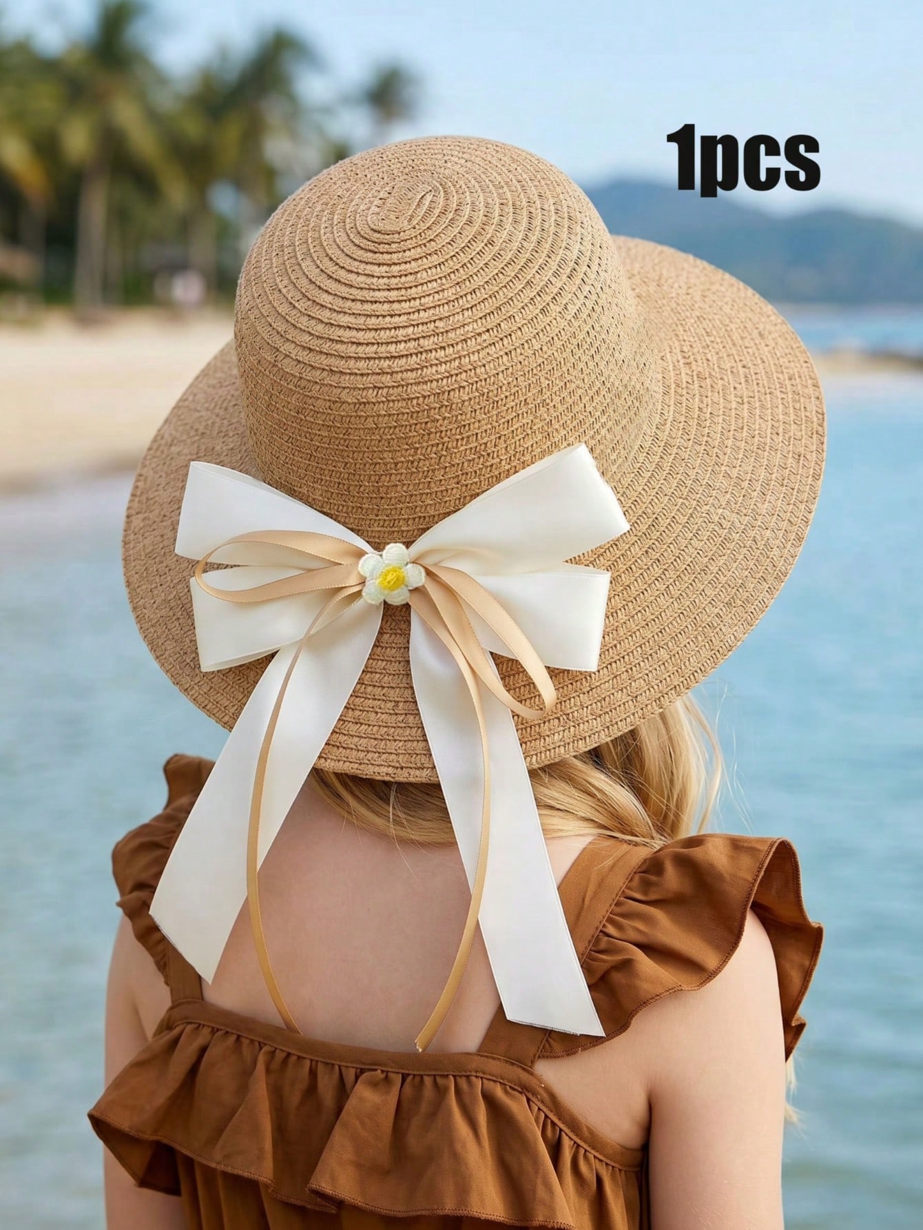 1Pc 3-8Y Girls Coffee Bow Stra - مراجعة Kids Outdoor Play وسعره