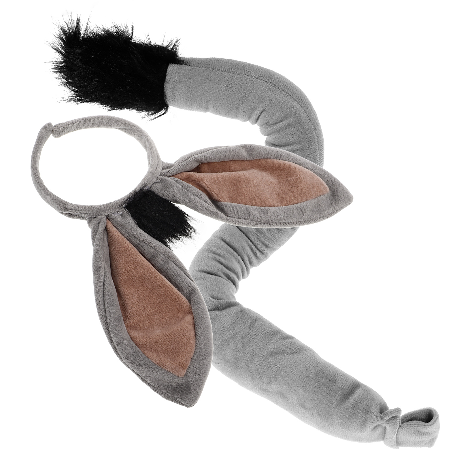 Donkey Ears Headband Tail Set  - مراجعة Kids Outdoor Zoo وسعره