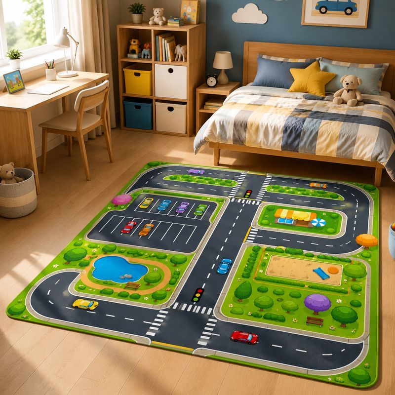 VIKAMA Kids Town Zoo Traffic P - مراجعة Kids Outdoor Zoo وسعره